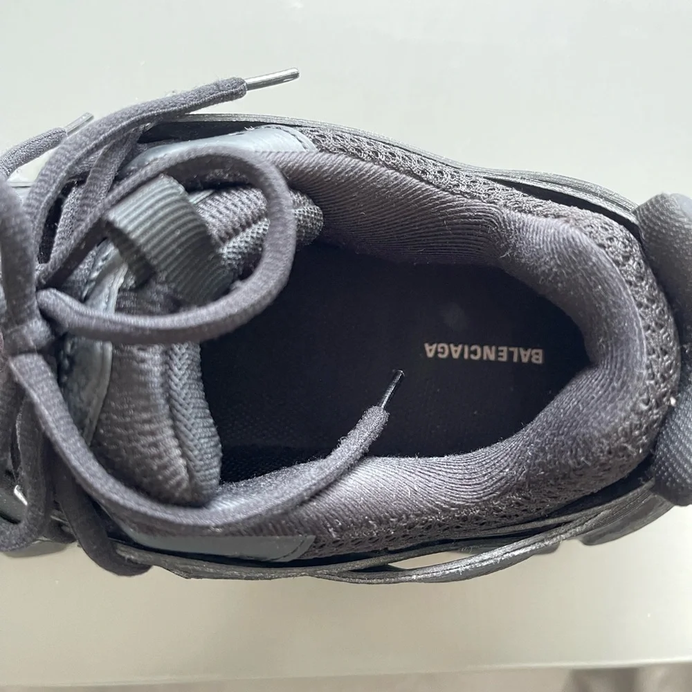 Men Balenciaga Track Sneaker Black/Black Clear size 42 (9) - Picture 8 of 12